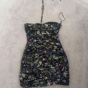 Zara dress floral print